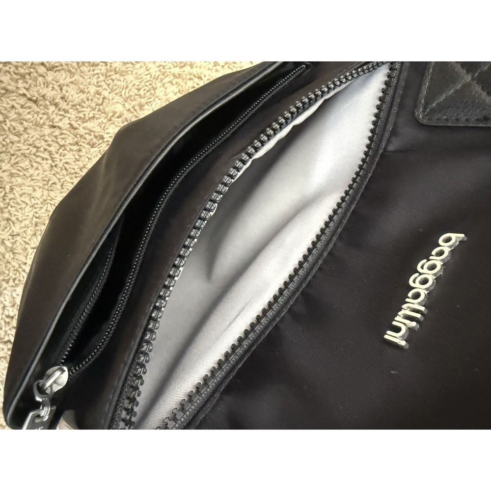 BAGGALLINI Soho Backpack Black Travel Work School Water Resistant Laptop Mint! - Picture 15 of 16
